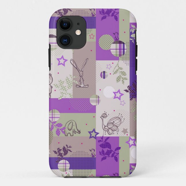 Baby Quilt Pattern Case-Mate iPhone Case (Back)