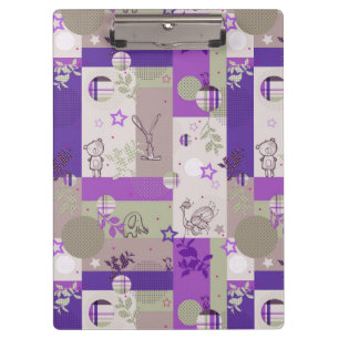 Baby Quilt Pattern Clipboard