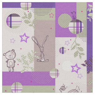 Baby Quilt Pattern Fabric
