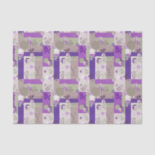 Baby Quilt Pattern Tissue Paper