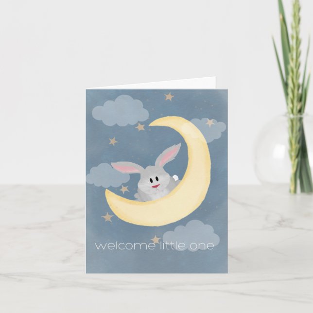 Baby Rabbit card (Front)