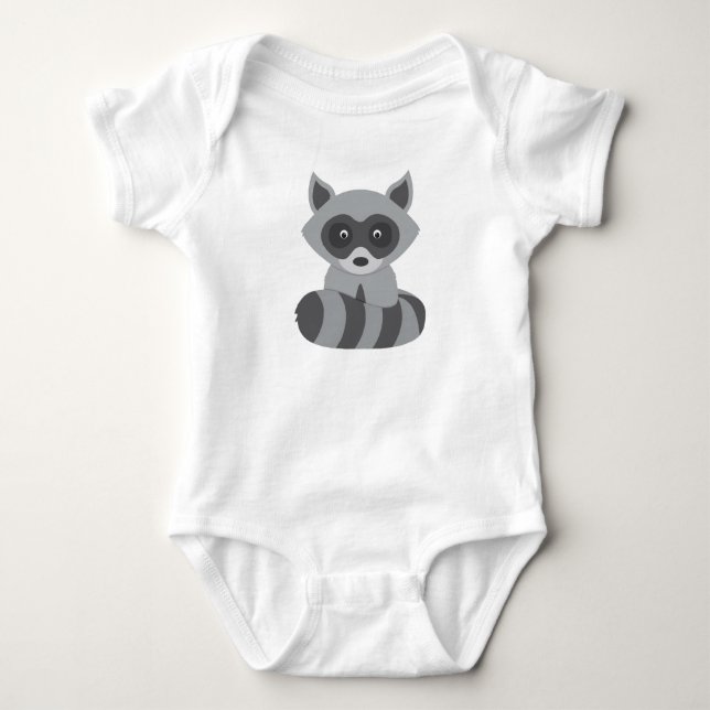 Baby Racoon Bodysuit (Front)