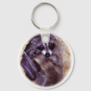 Baby Racoon Key Ring