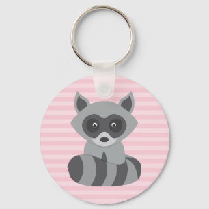 Baby Racoon Key Ring