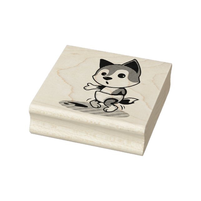 Baby Racoon Rubber Stamp (Stamp)