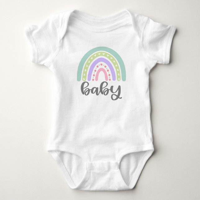 Baby Rainbow Bodysuit (Front)