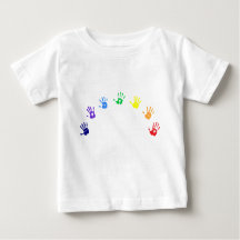 Baby Rainbow Handprint T-Shirt