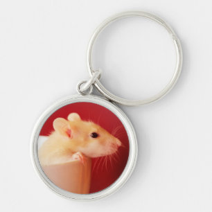 Baby Rat Key Ring