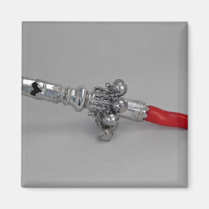 Baby rattle, Colonial Period, c.1770 Magnet
