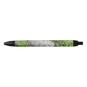Baby Red Eared Slider Turtle Black Ink Pen
