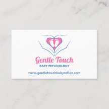Baby Reflexology Business Card
