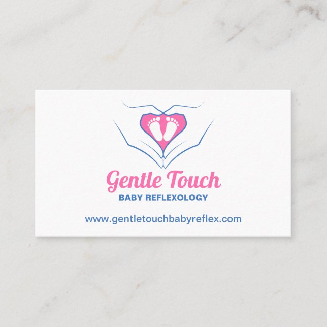 Baby Reflexology Business Card (Front)