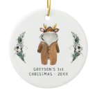 Baby Reindeer | Baby's First Christmas Ornament