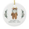 Baby Reindeer | Baby's First Christmas Ornament