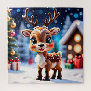 Baby Reindeer Jigsaw Puzzle
