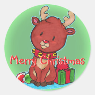 Baby Reindeer Stickers