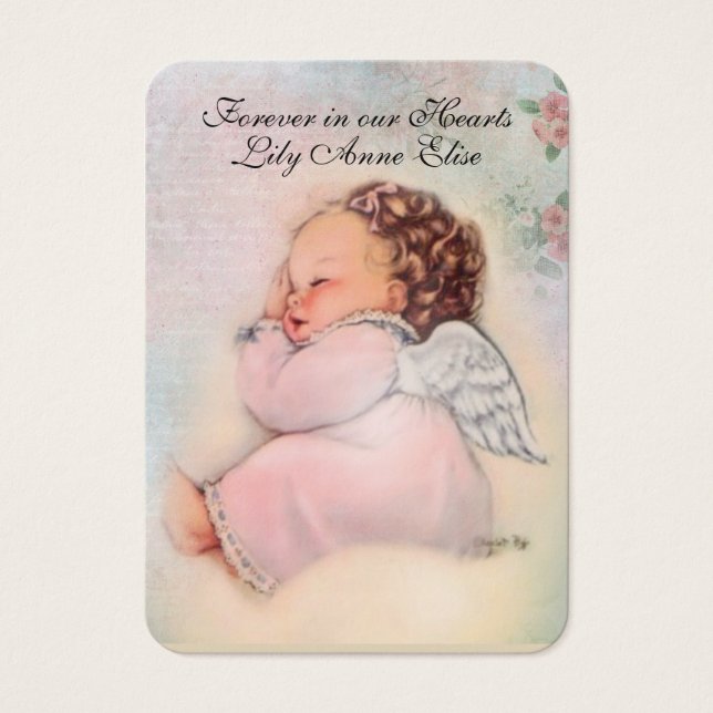 Baby Religious Catholic Funeral Memorial Holy (Front)