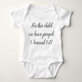 Baby Religious Faith Christian Bible  Baby Bodysuit