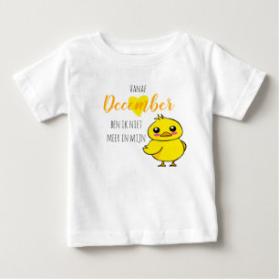 Baby reveal Niet meer in mijn eendje schattig T-Shirt