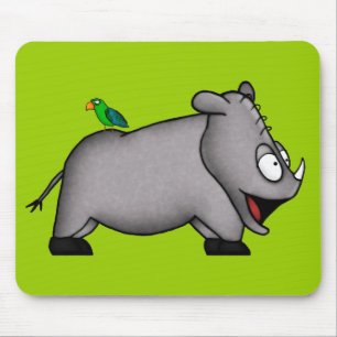 Baby Rhino Mouse Pad