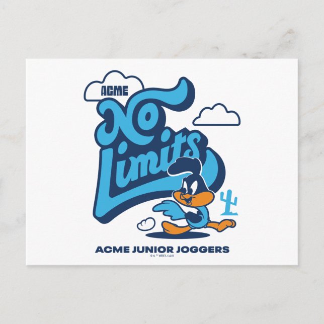 Baby ROAD RUNNER™ - No Limits Postcard (Front)
