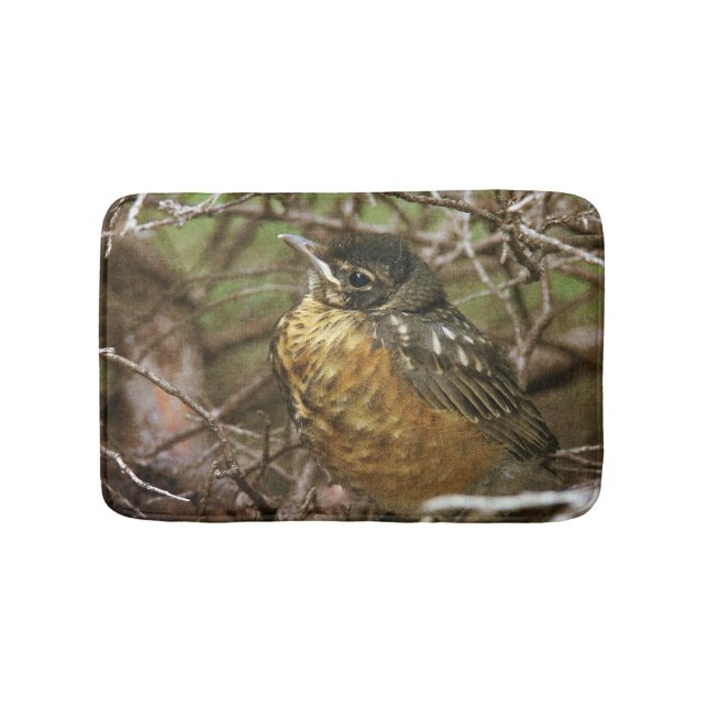 Baby Robin Bath Mat (Front)