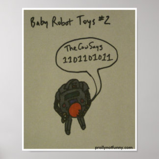 Baby Robot Toys #2 Poster