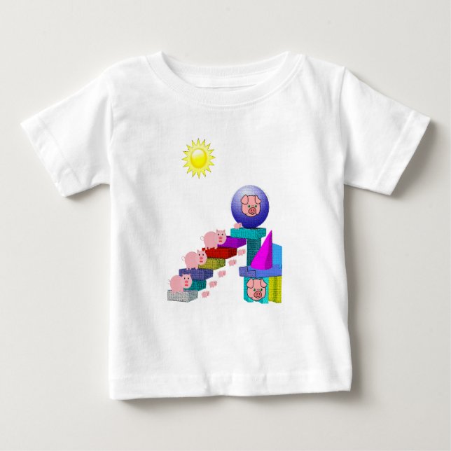 Baby Romper Baby T-Shirt (Front)