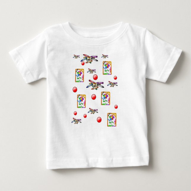 Baby Romper Baby T-Shirt (Front)