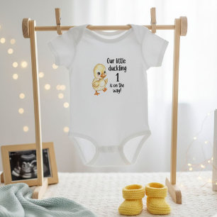 Baby Romper, "Our Little Duckling" Baby Clothes Bodysuit