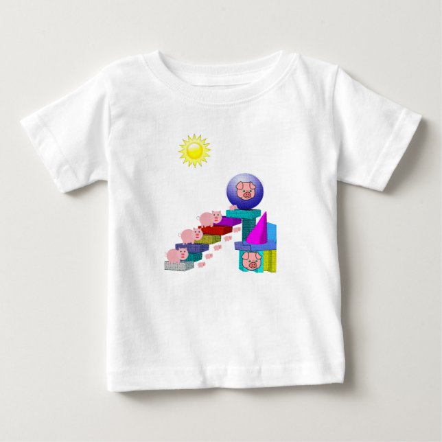 Baby Romper T-Shirt (Front)