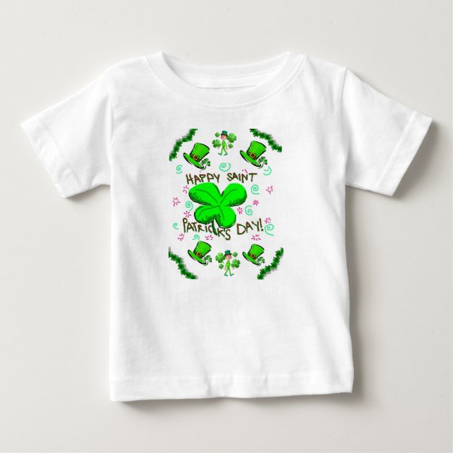 Baby Romper T-Shirt (Front)