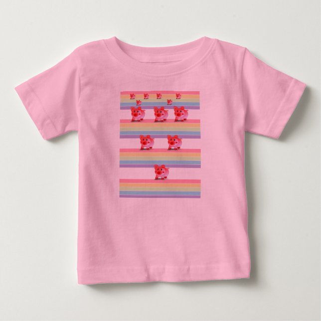 Baby Romper T-Shirt (Front)