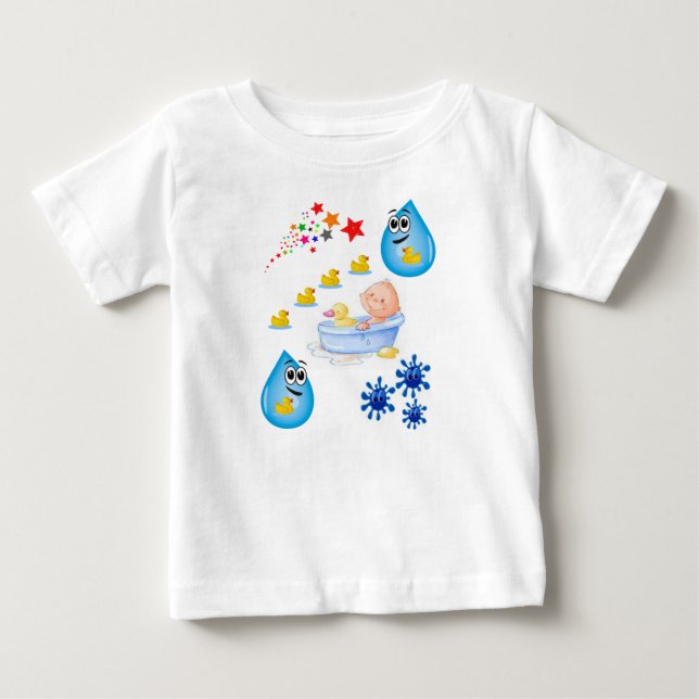 Baby Romper T-Shirt (Front)