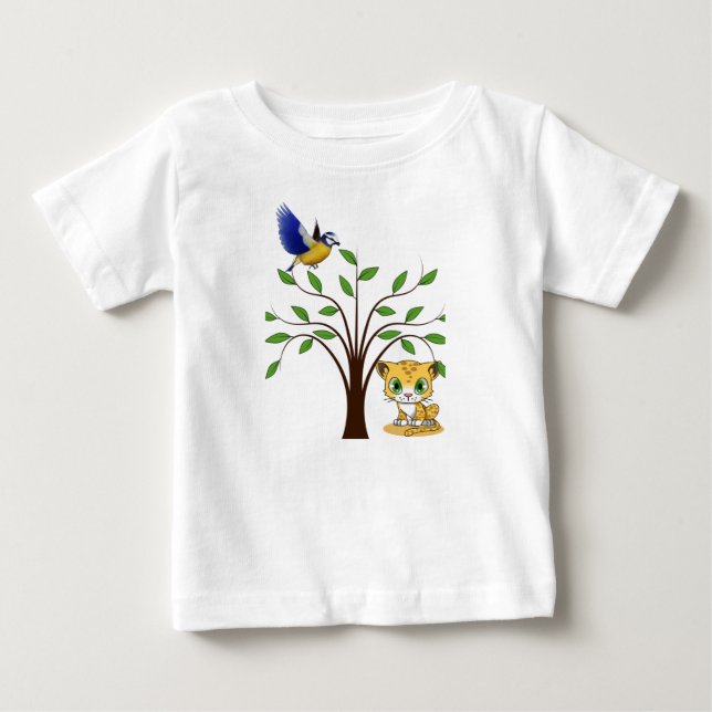 Baby Romper T-Shirt (Front)