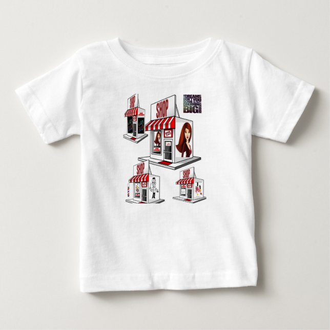 Baby Romper T-Shirt (Front)