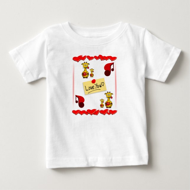 Baby Romper T-Shirt (Front)