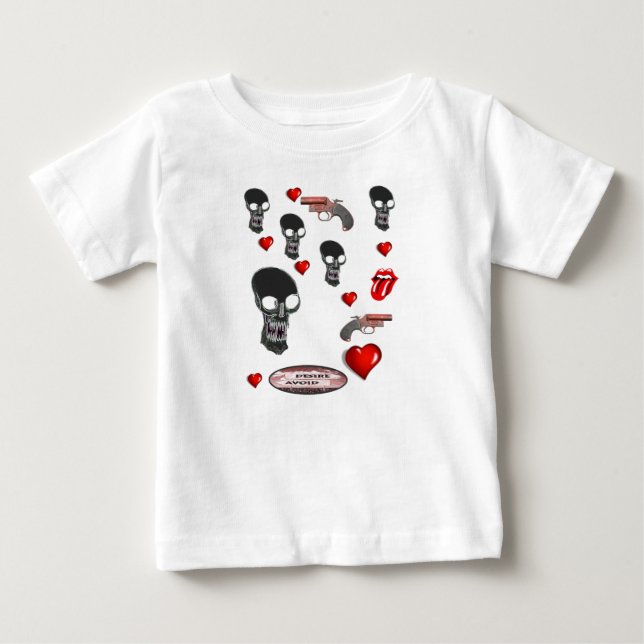 Baby Romper T-Shirt (Front)