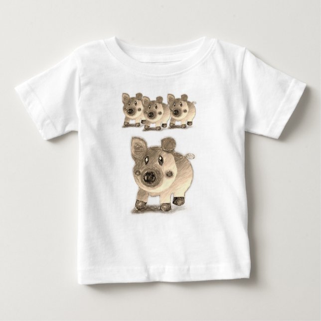 Baby Romper T-Shirt (Front)