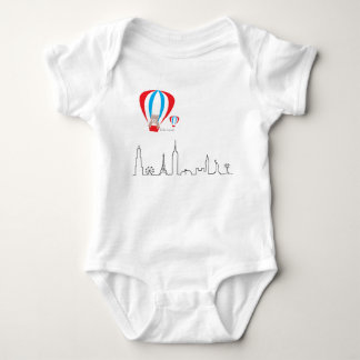 Baby Romper with World skyline Bodysuit