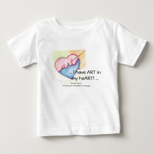 Baby Rompers - Art G.A.P. T-Shirt (Front)