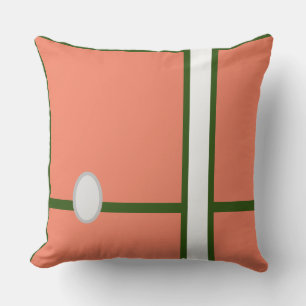 Baby Room CUTE _ SALMON,GREEN,RMDESIGNFLO55 Cushion