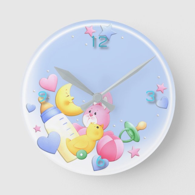 Baby Round Clock (Front)