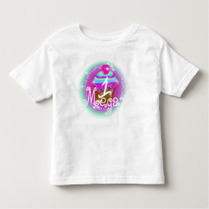 Baby’s 1st Birthday Airbrush Cupcake Toddler T-Shirt