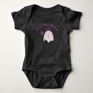 Baby’s 1st Halloween Girly Ghost Baby Bodysuit