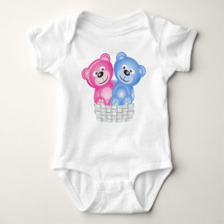 Baby’s apparel with teddy bears baby bodysuit