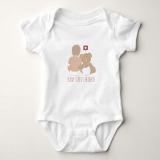baby’s best friend baby bodysuit