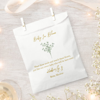 Baby’s Breath | Baby In Bloom Seeds Baby Shower Favour Bag