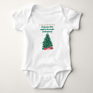 Baby’s First Christmas – Adorable Festive Bodysuit