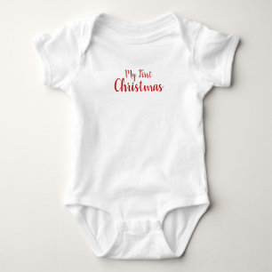 Baby’s First Christmas Baby Bodysuit